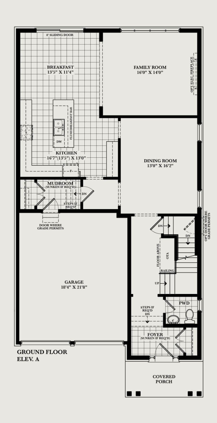 Dorset ground floor plan