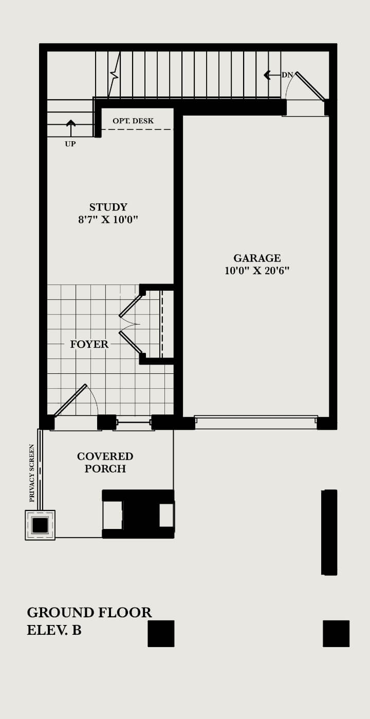 Glade ground floor plan