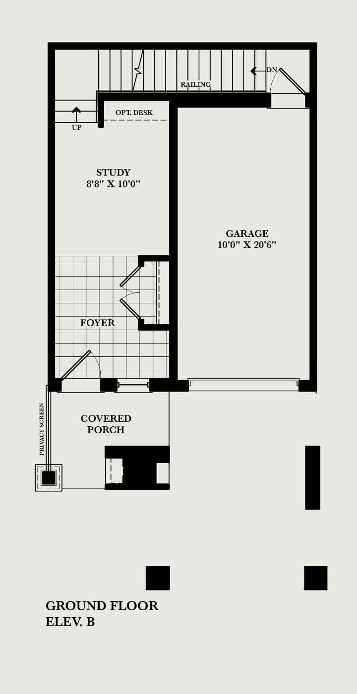 Glen ground floor plan