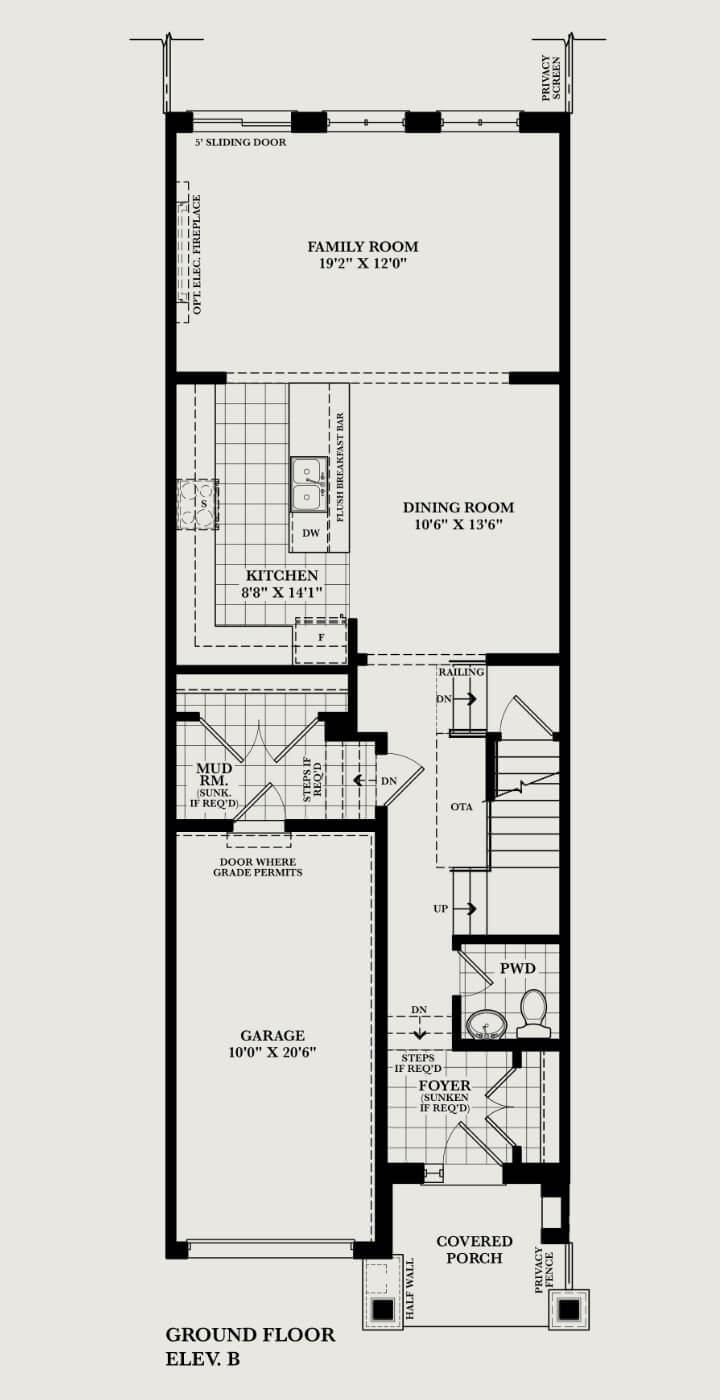 Huxley ground floor plan