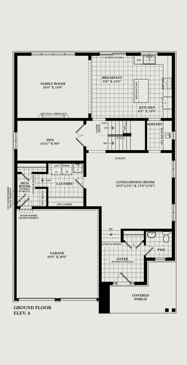 Millwright ground floor plan