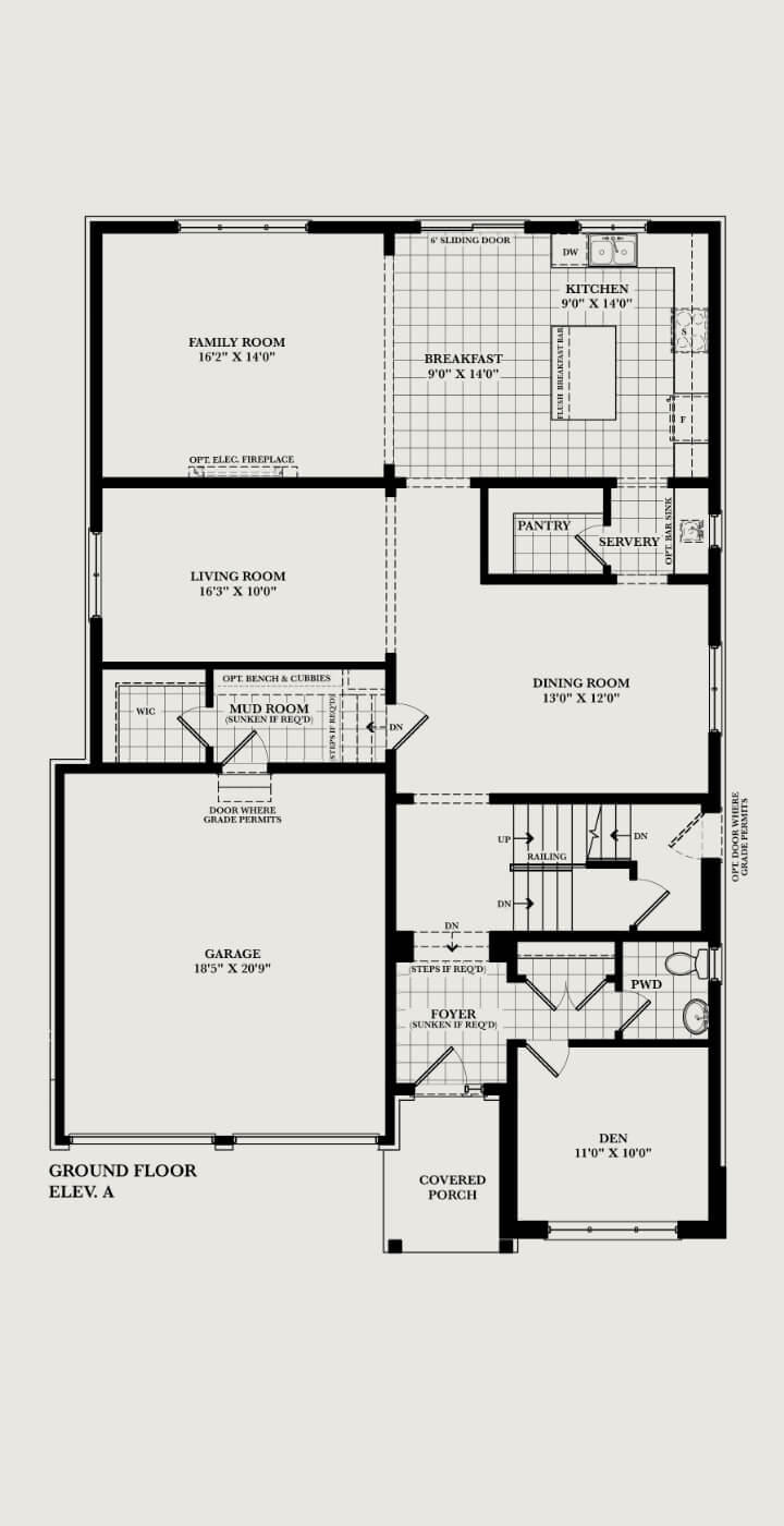 Montrose ground floor plan