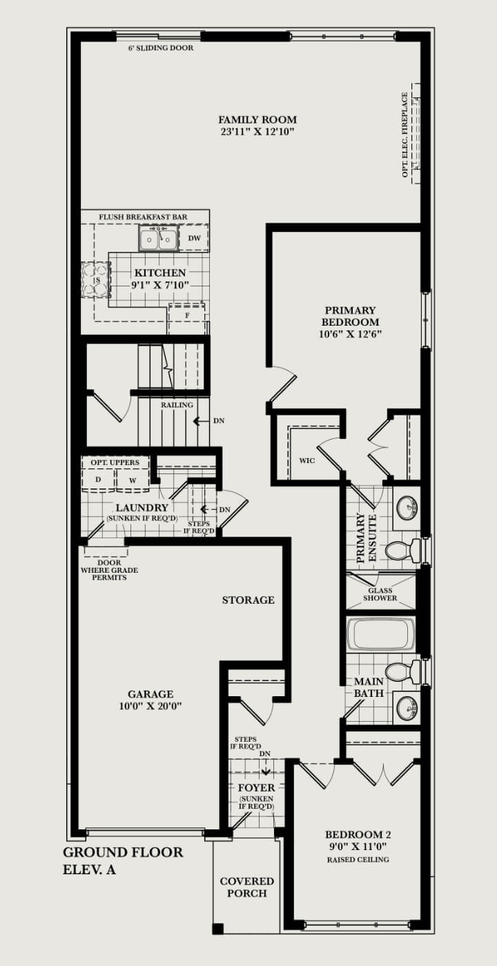Rosewood ground floor plan