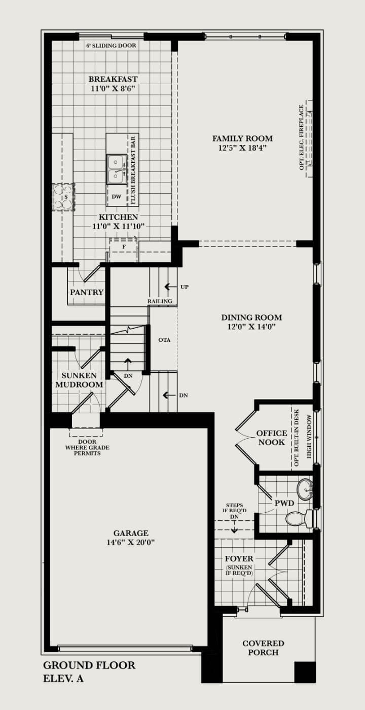 Stonebrook ground floor plan