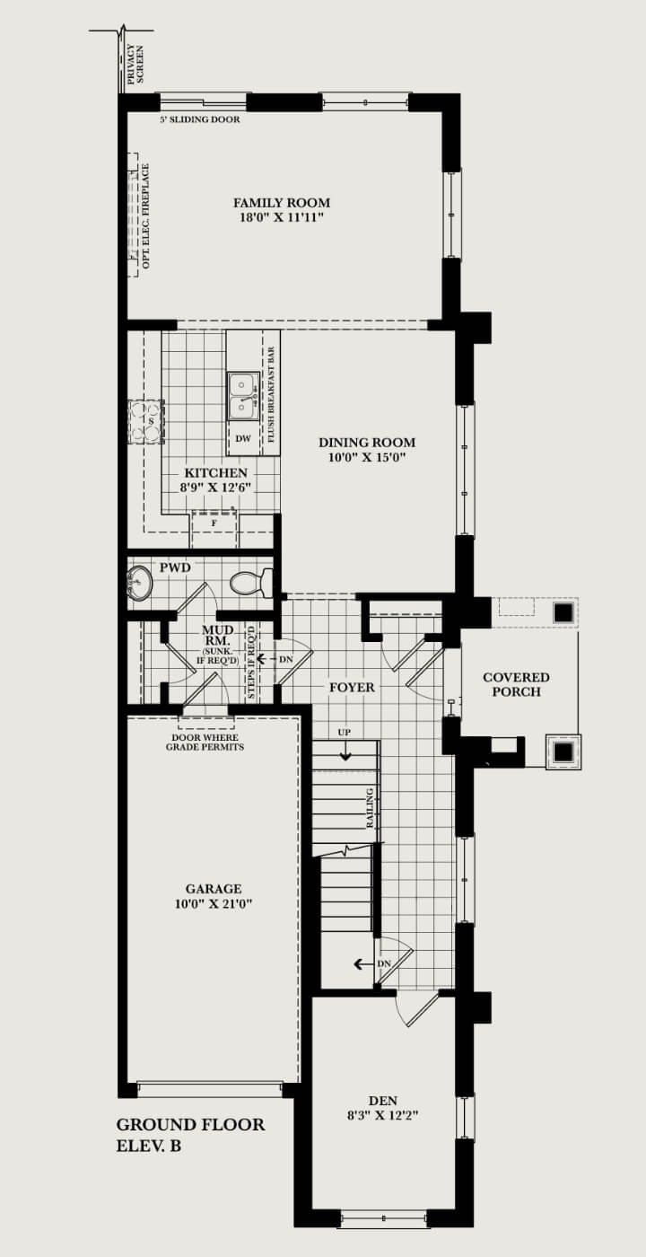 Walker ground floor plan